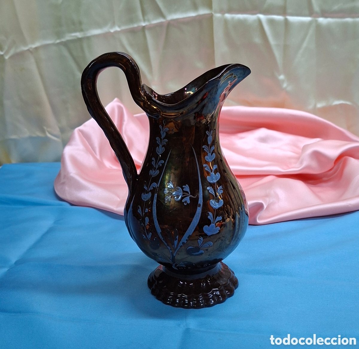 Antig&uuml;edades: Jarra de lustre Siglo XIX - Foto 15