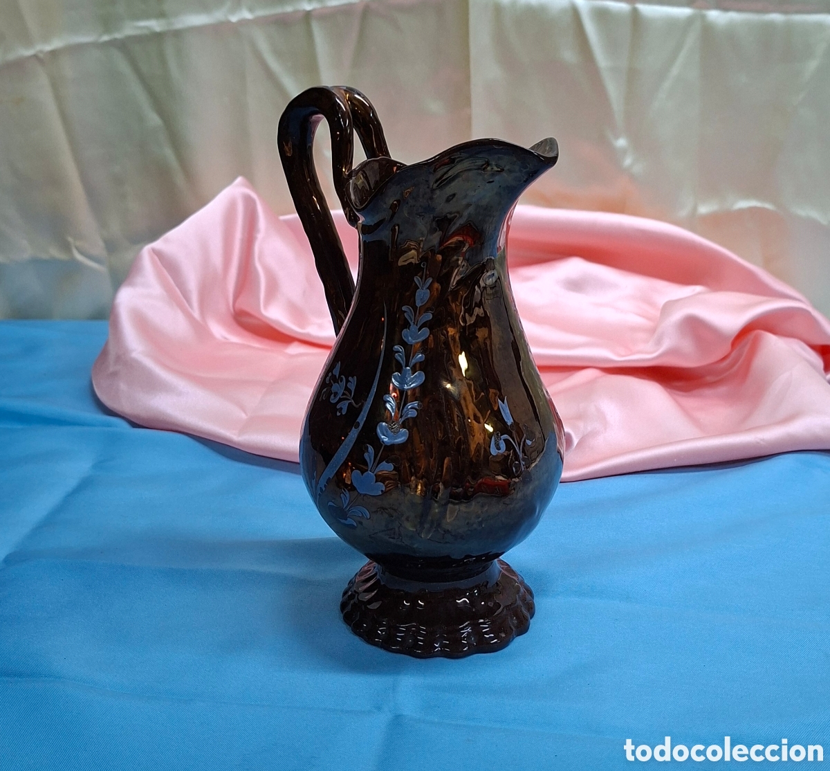 Antig&uuml;edades: Jarra de lustre Siglo XIX - Foto 17