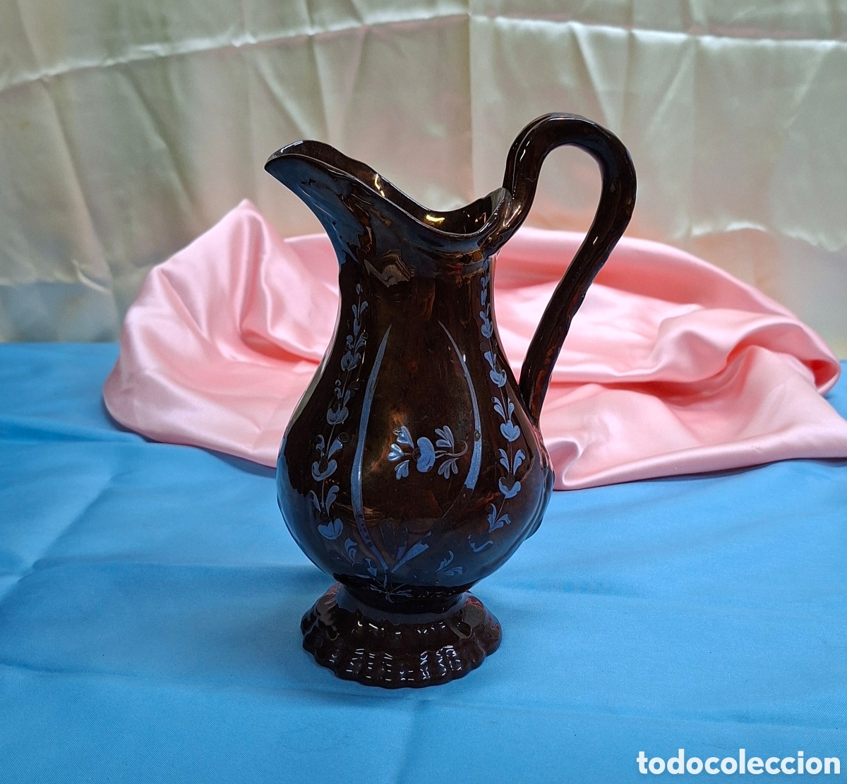 Antig&uuml;edades: Jarra de lustre Siglo XIX - Foto 19