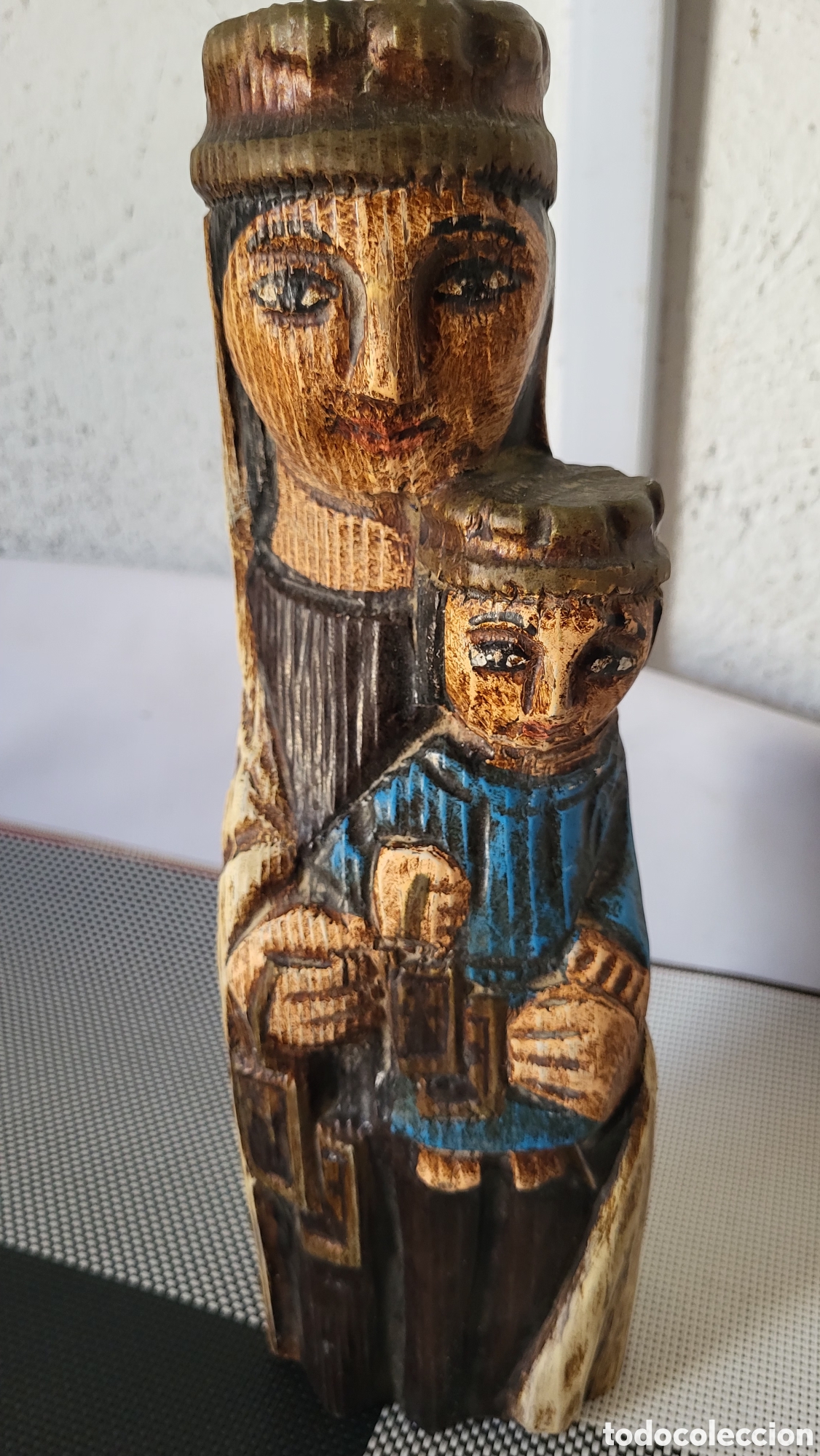 Antig&uuml;edades: Figura Religiosa madera