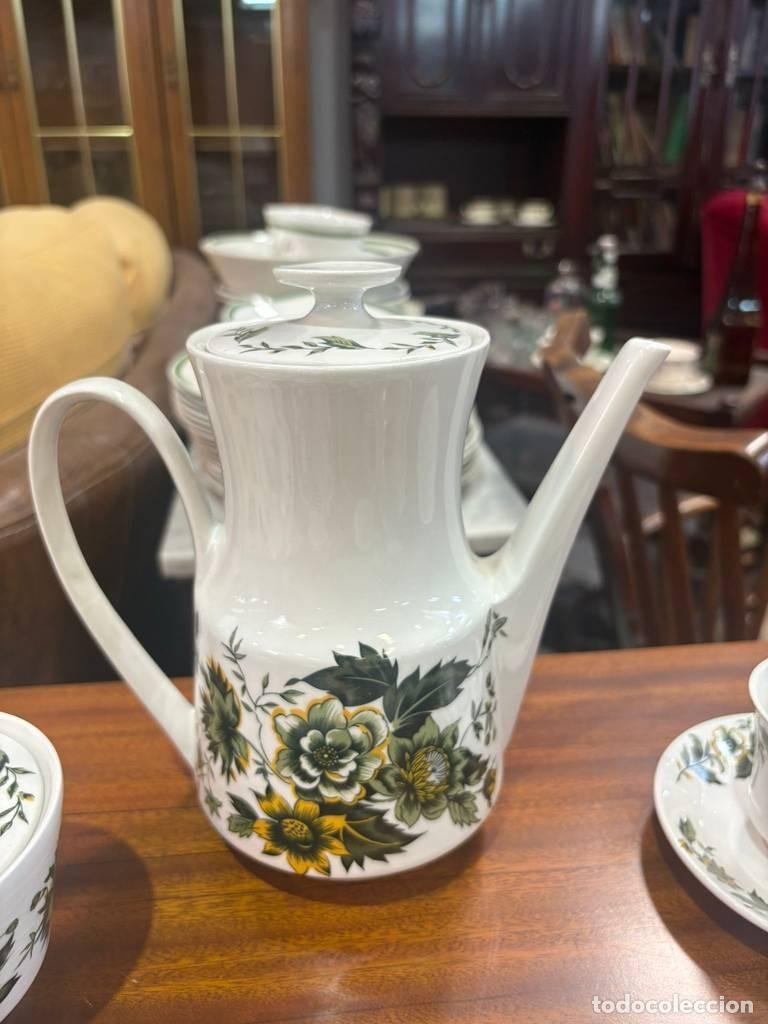 Antig&uuml;edades: JUEGO DE T&Eacute; DE PORCELANA - Foto 7