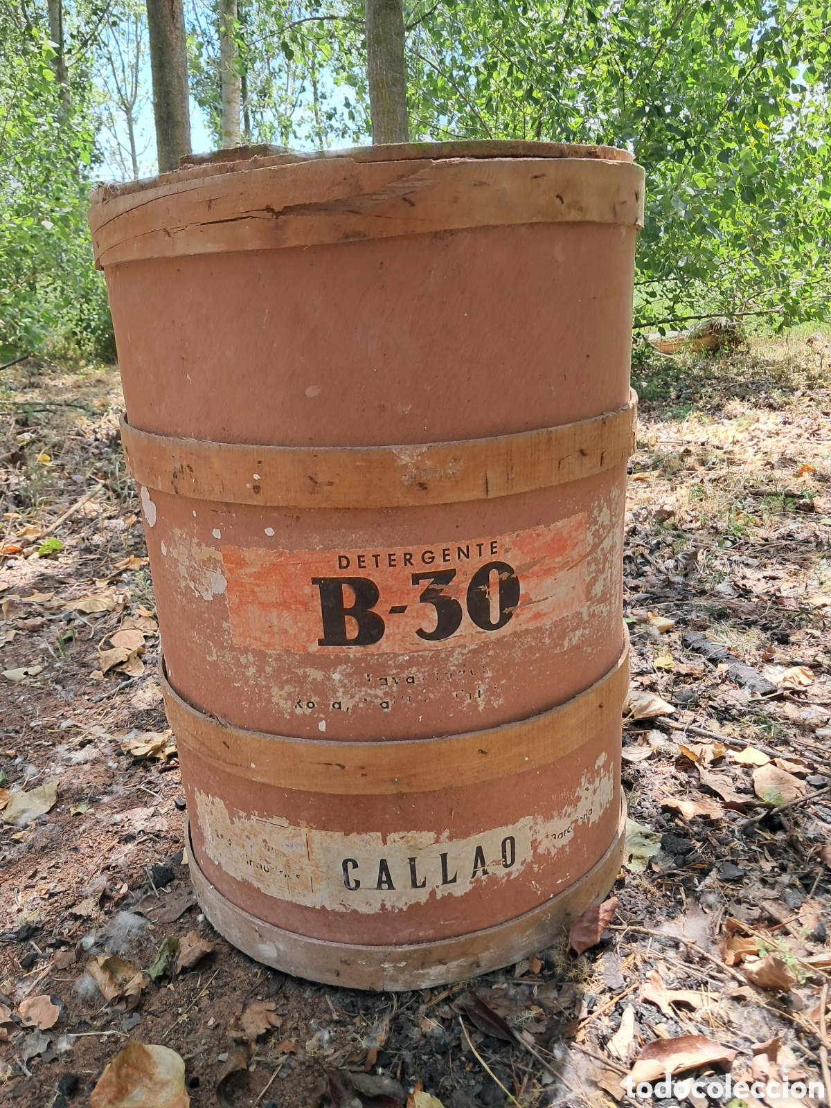 Antig&uuml;edades: Barril detergente B 30 Callao