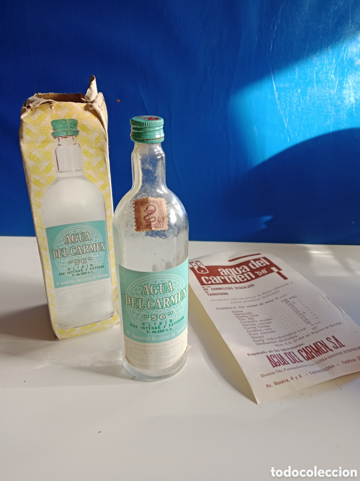 Antig&uuml;edades: AGUA DEL CARMEN DE LAS CARMELITAS DESCALZAS