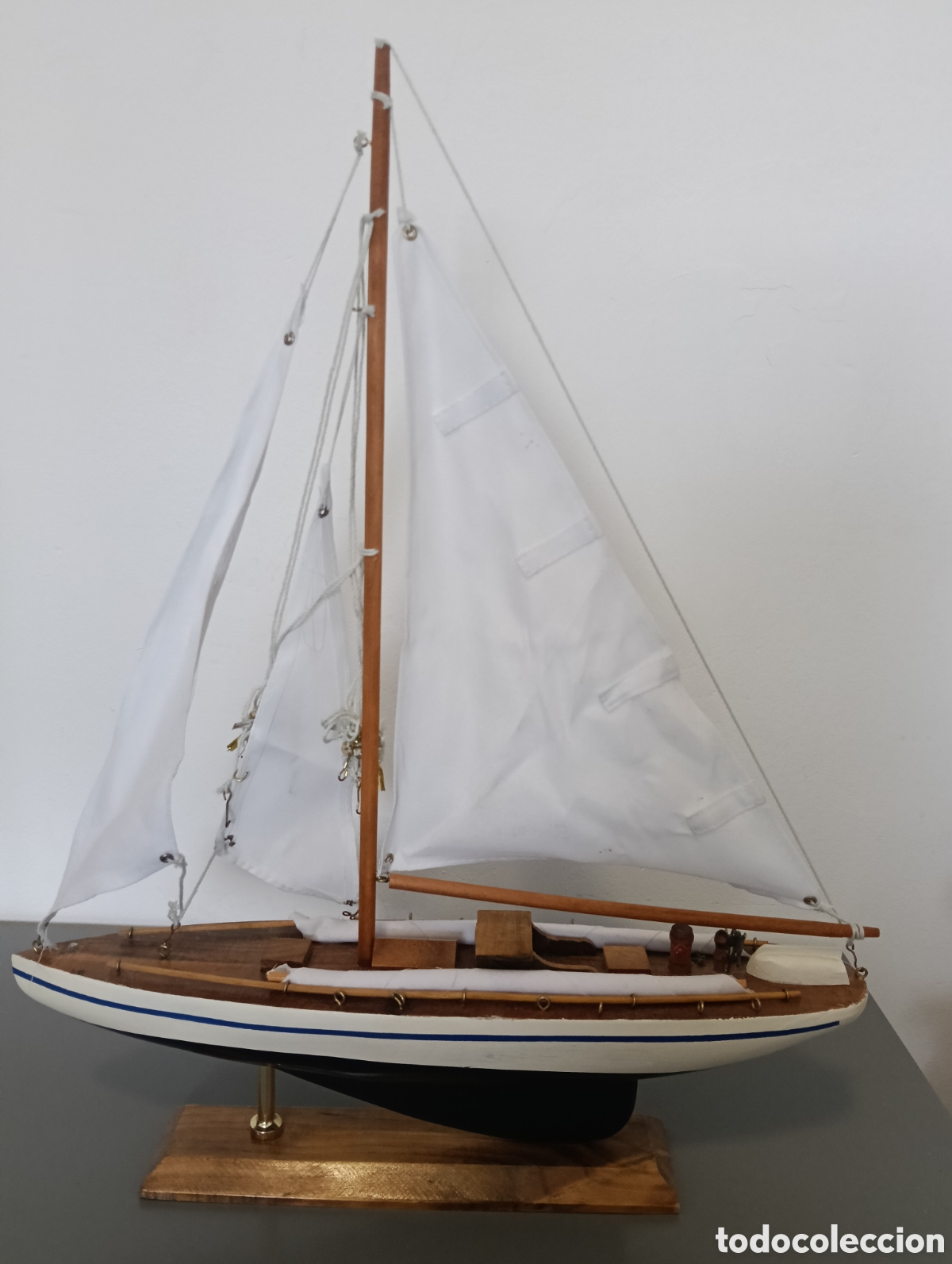 Antig&uuml;edades: Maqueta Velero decorativo 50cm