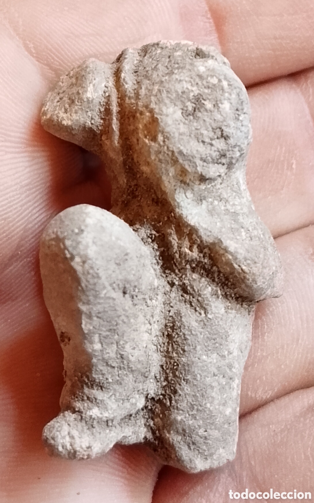 Antig&uuml;edades: A-figura antigua de plomo - Foto 3