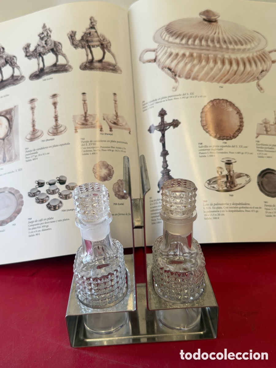 Antig&uuml;edades: Aceitera y vinagrera vintage ALFRA ALESSI Italia -