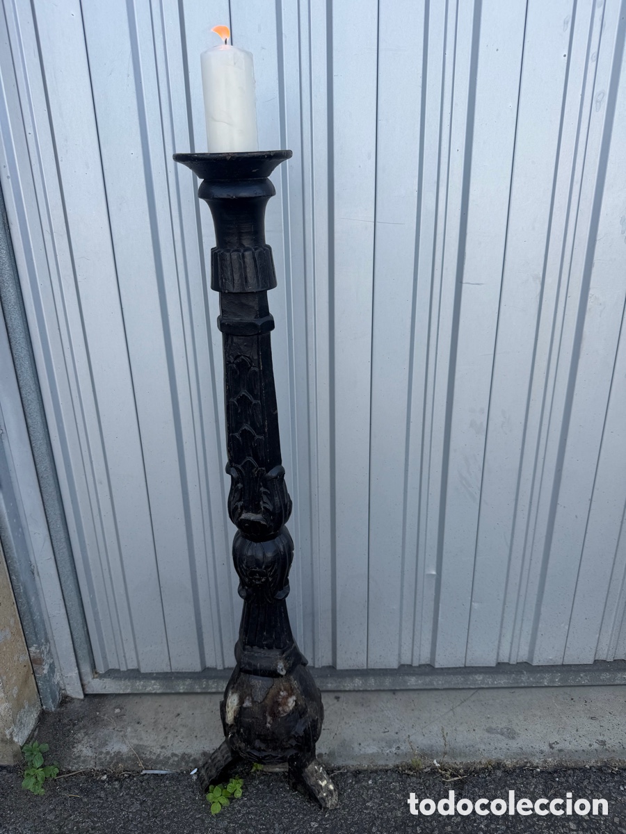 Antig&uuml;edades: Candelero Neog&oacute;tico Antiguo 100cm