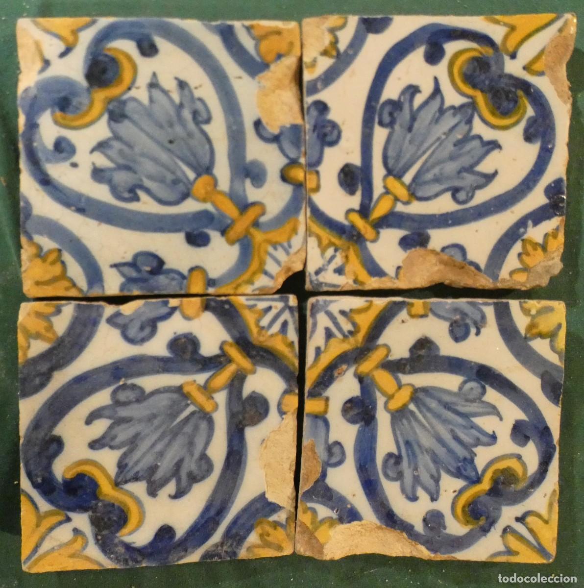 Antig&uuml;edades: Azulejo, Azulejos Portugal siglo 17