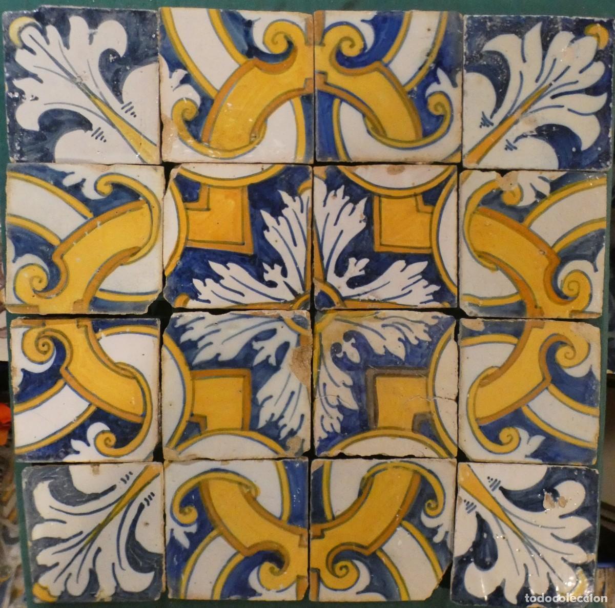 Antig&uuml;edades: Azulejo, Azulejos Portugal siglo 17