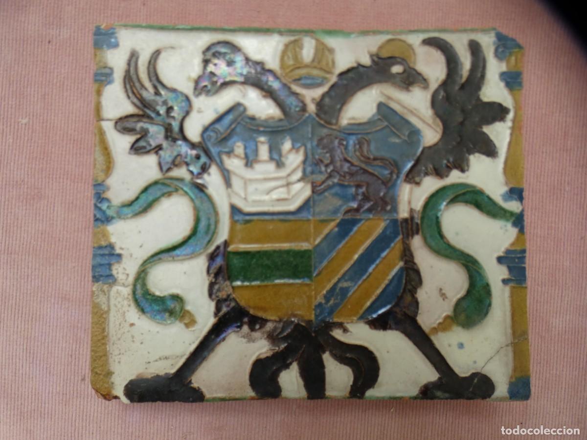 Antig&uuml;edades: Azulejo, Azulejos Espa&ntilde;ol, Toledo siglo 16