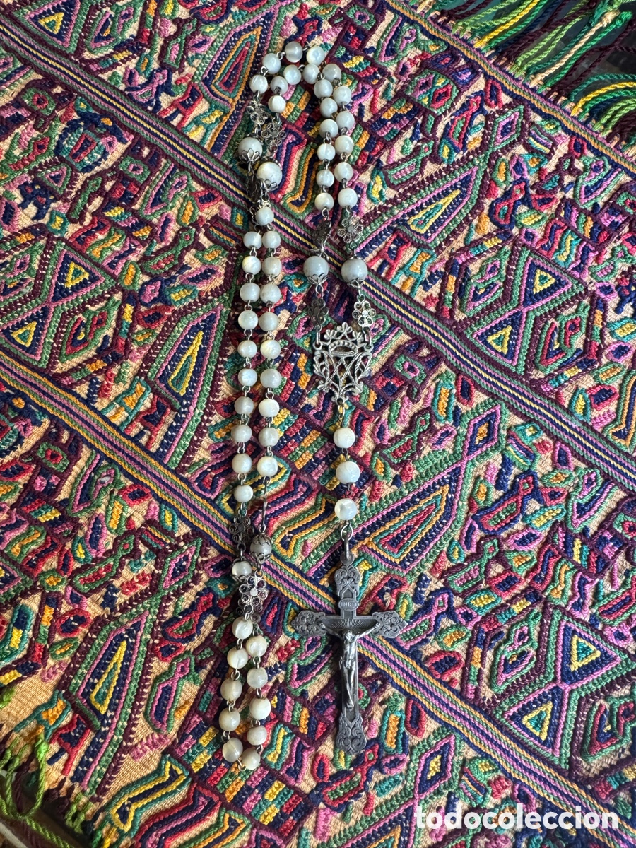 Antig&uuml;edades: Rosario de cuello antiguo chapelet rosari