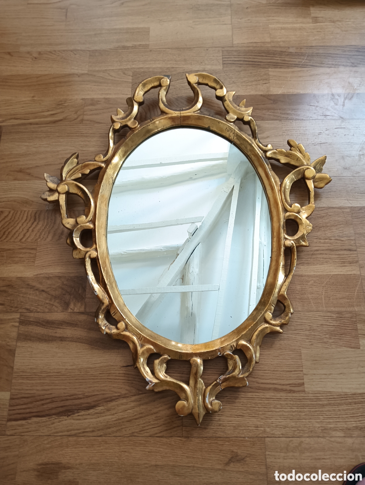 Antiques: Antiguo espejo, Cornucopia