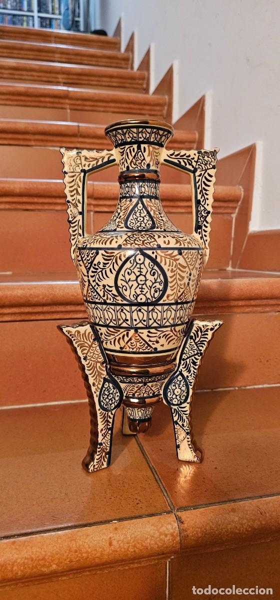Antiguidades: Muy especial jarr&oacute;n manises inspiraci&oacute;n alhambra