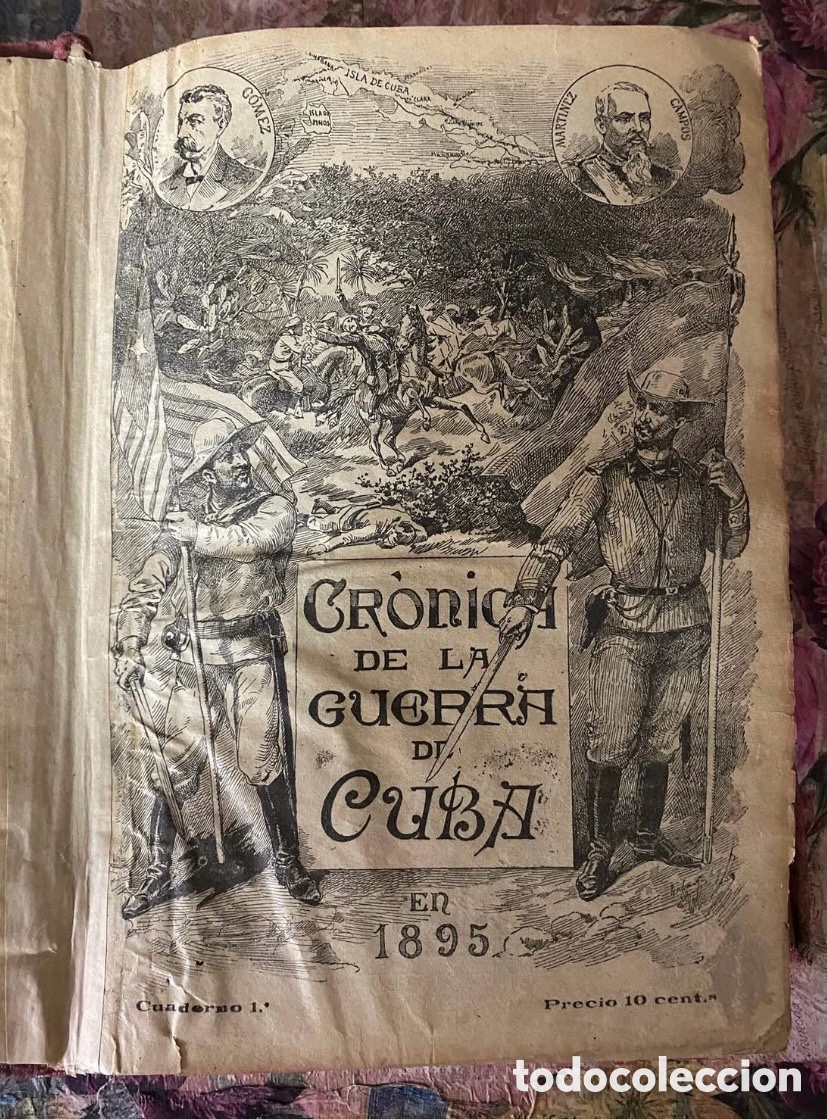 Antig&uuml;edades: Guerra de Cuba a&ntilde;o 1895
