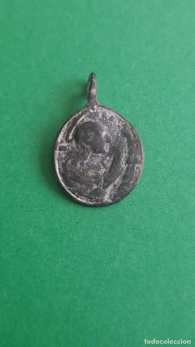 Antig&uuml;edades: (MEDALLA)(S XVI-XVII) MEDALLA ANTIGUA SANTA B&Aacute;RBARA