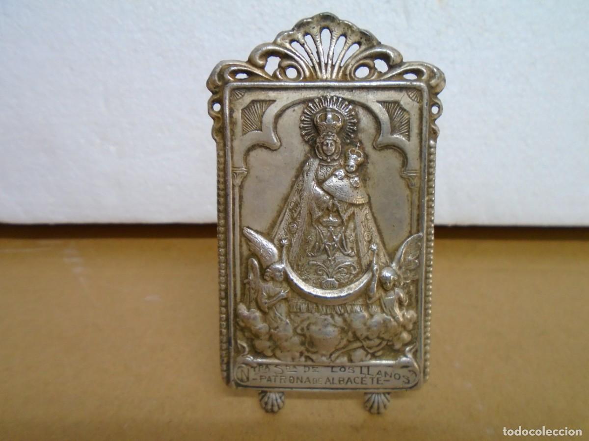 Antig&uuml;edades: NTRA.SRA.DE LOS LLANOS&rdquo;PATRONA DE ALBACETE&rdquo;OBSEQUIO DE CAFES TORREFACTOS BAUTISTA GARCIA.PRECIOSO.
