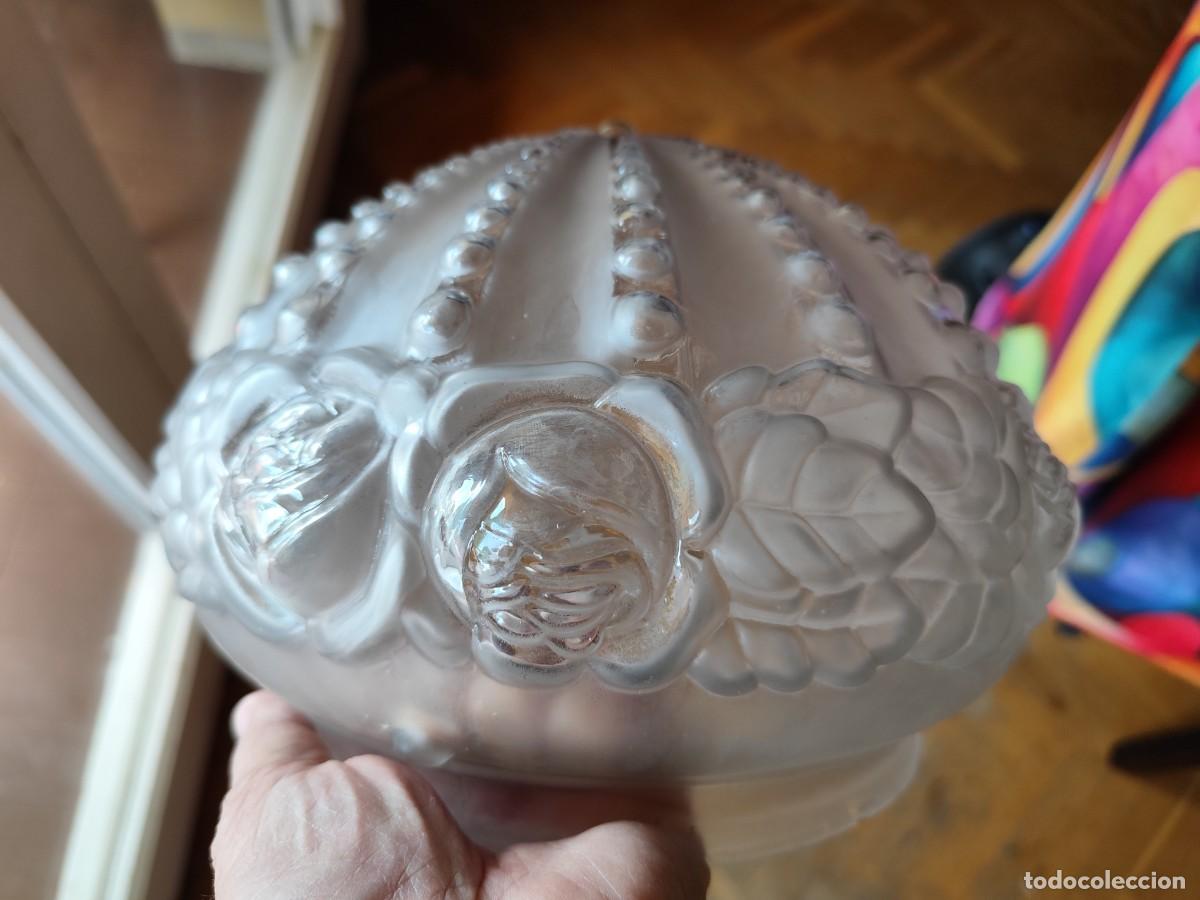 Antig&uuml;edades: Preciosa y gran tulipa modernista
