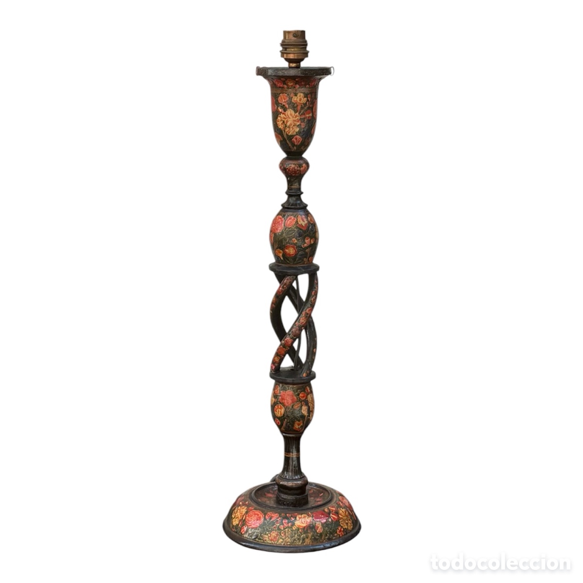 Antig&uuml;edades: L&aacute;mpara india Circa 1.900.