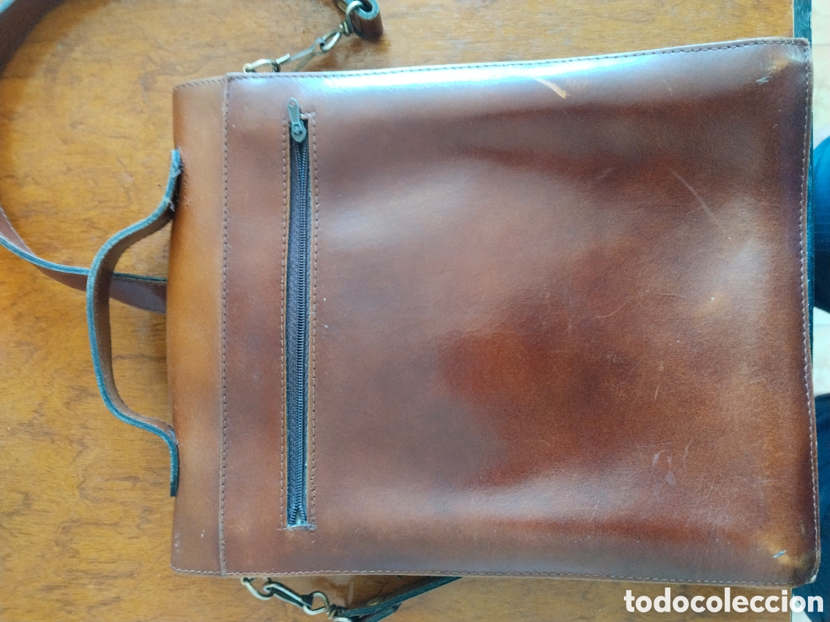 Antig&uuml;edades: Bolso para hombre de finales de la d&eacute;cada del 70 al 80 - Foto 2