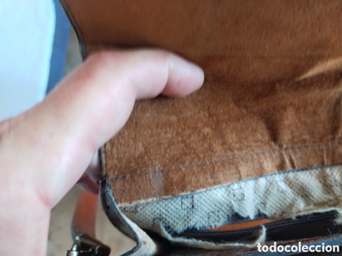 Antig&uuml;edades: Bolso para hombre de finales de la d&eacute;cada del 70 al 80 - Foto 5