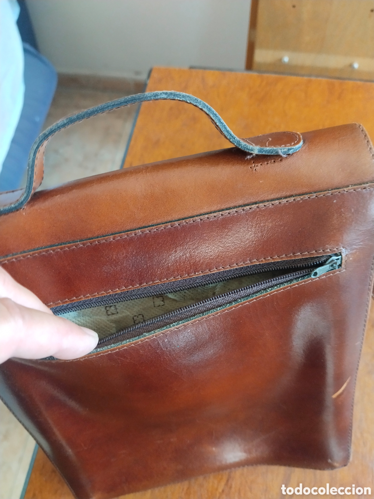 Antig&uuml;edades: Bolso para hombre de finales de la d&eacute;cada del 70 al 80 - Foto 1
