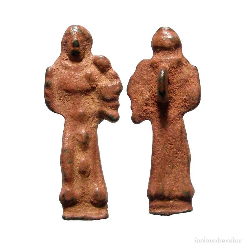Antig&uuml;edades: San Antonio, medalla figurada, siglo XVIII. 922-M