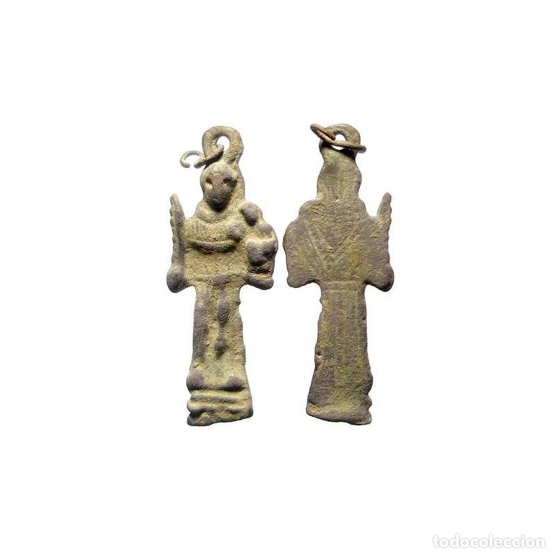 Antig&uuml;edades: San Antonio, medalla figurada, siglo XVIII. 930-M