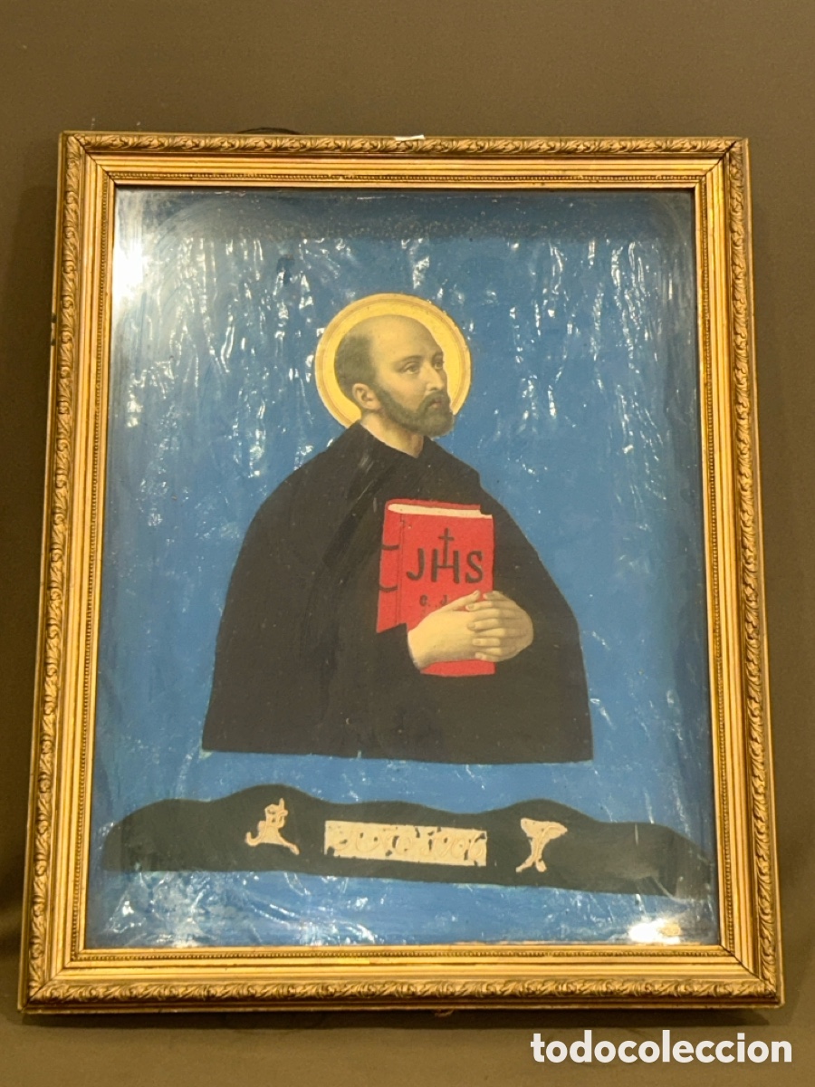 Antig&uuml;edades: SAN IGNACIO DE LOYOLA HOMENAJE TEXTIL EN ARTE CONVENTUAL S.XIX