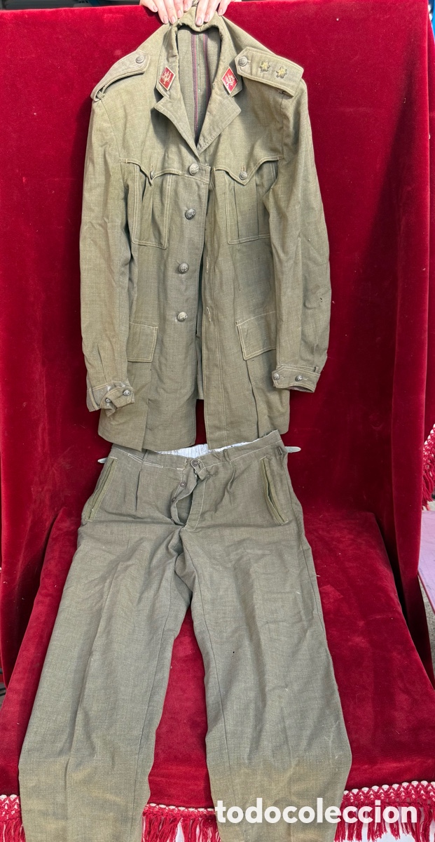 Antig&uuml;edades: Antiguo traje militar Guerra Civil!Infanteria!