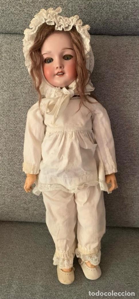 Antig&uuml;edades: Mu&ntilde;eca porcelana (Paris 1899)