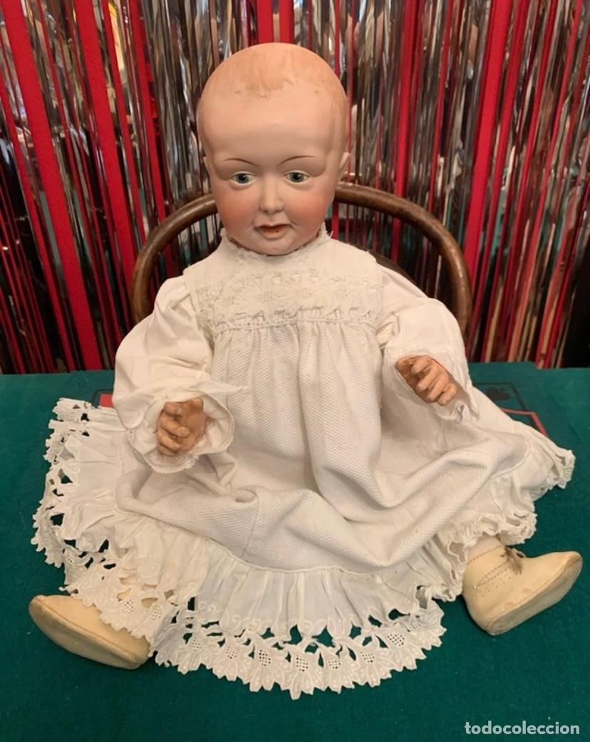 Antig&uuml;edades: Mu&ntilde;eco de porcelana Alem&aacute;n (Max Handwerk)