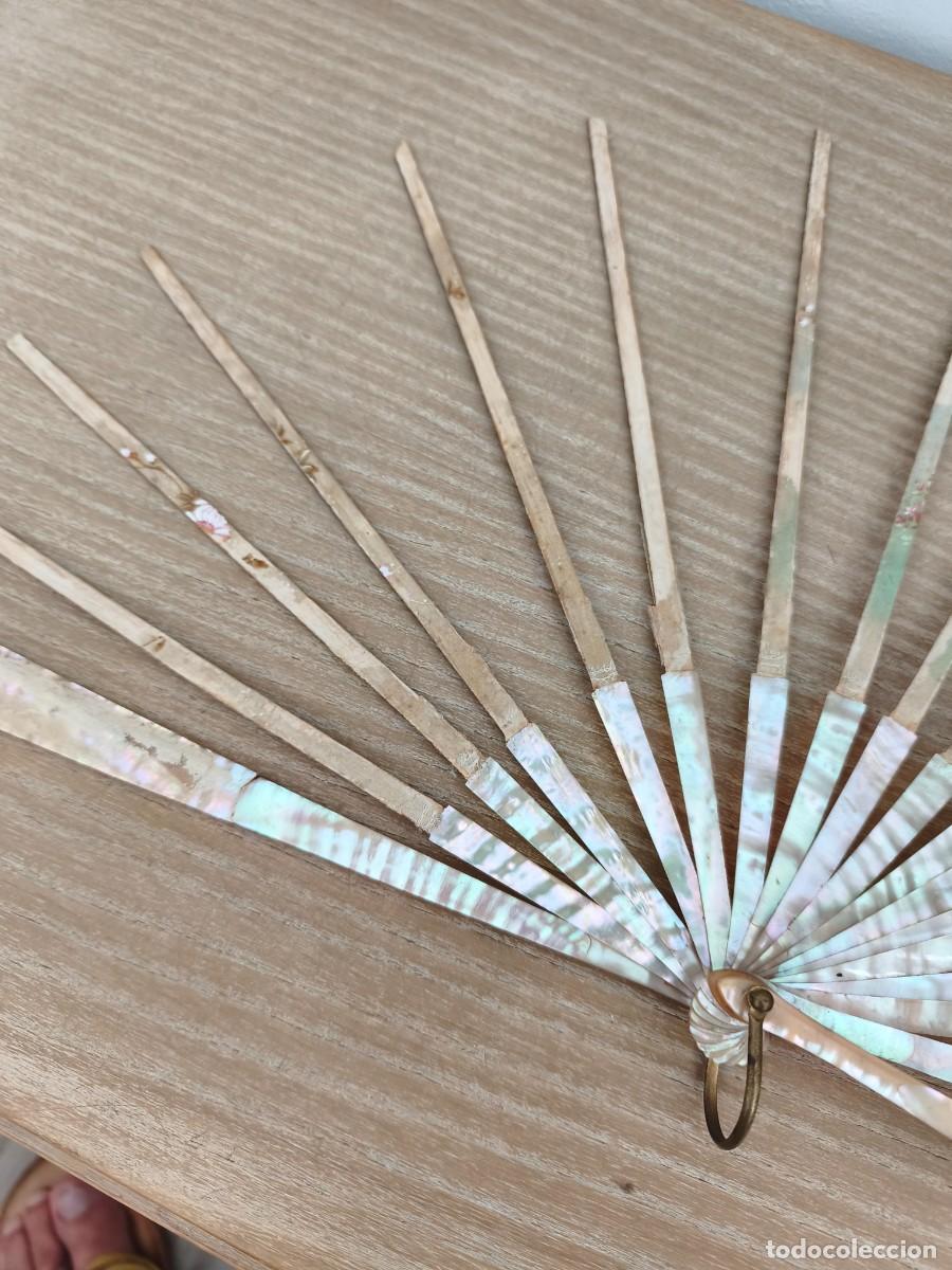 Antig&uuml;edades: ANTIGUO VARILLAJE EN NACAR-MADREPERLA - Foto 6