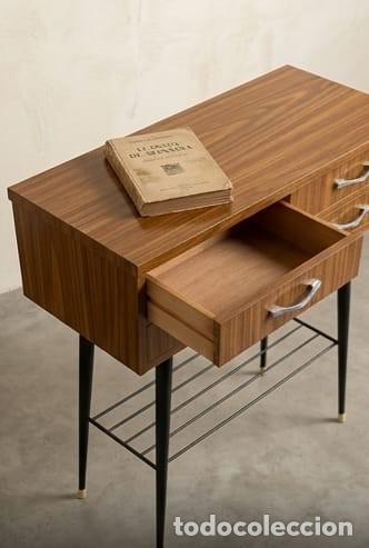 Antiques: Consola Recibidor Vintage Estilo Mid-Century Modern - A&ntilde;os 60 Original