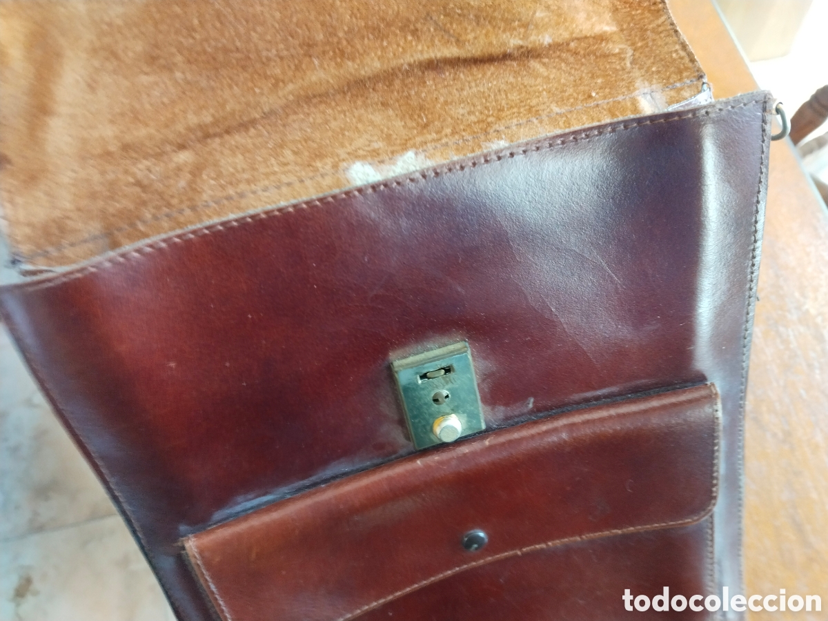 Antig&uuml;edades: Bolso para caballero en perfecto estado.