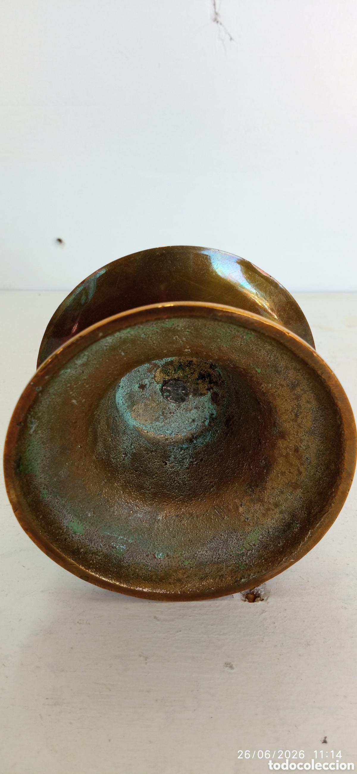 Antig&uuml;edades: Candelabro de carrete - Foto 3