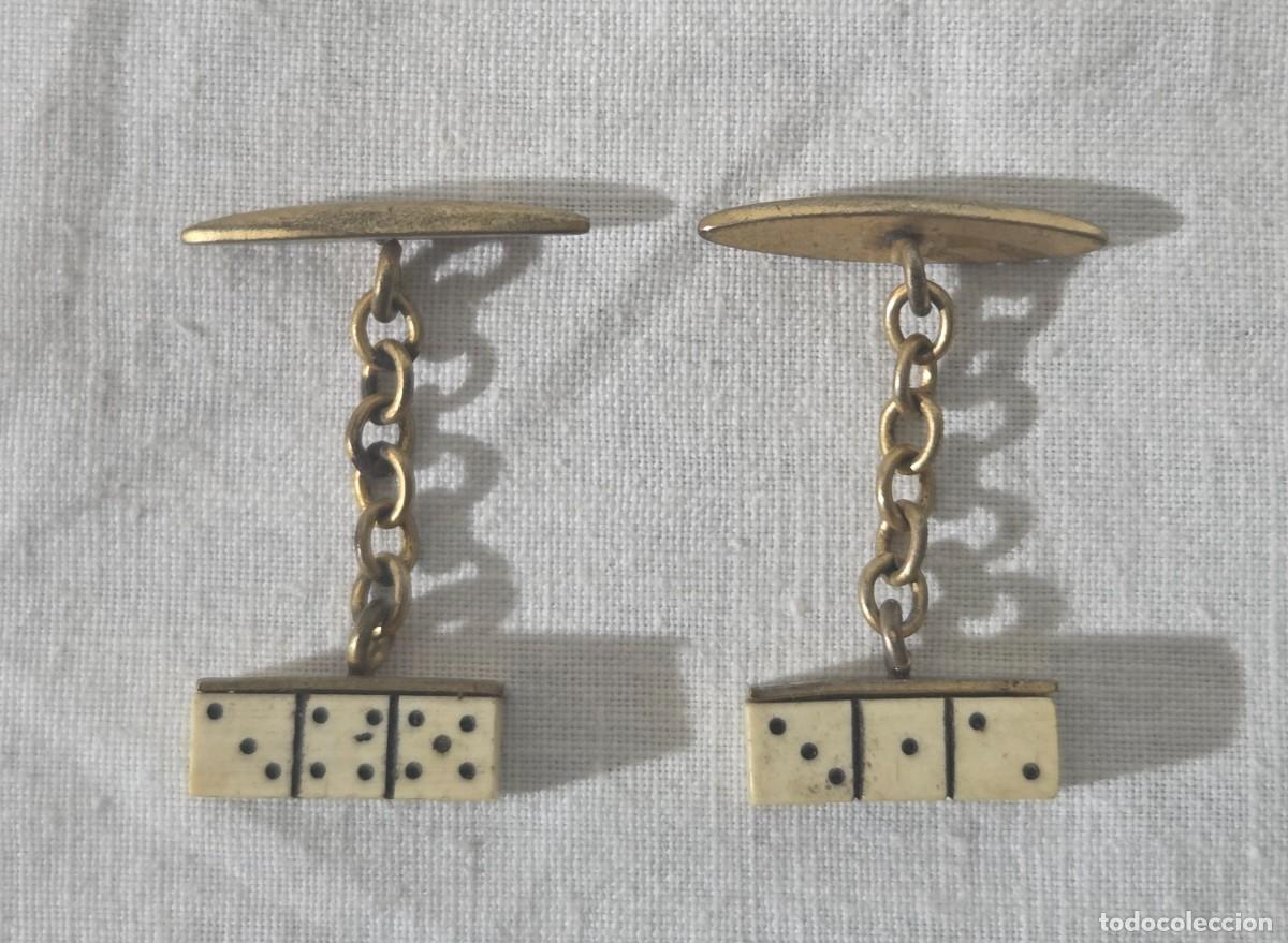 Antig&uuml;edades: Gemelos de dados en hueso - Foto 1