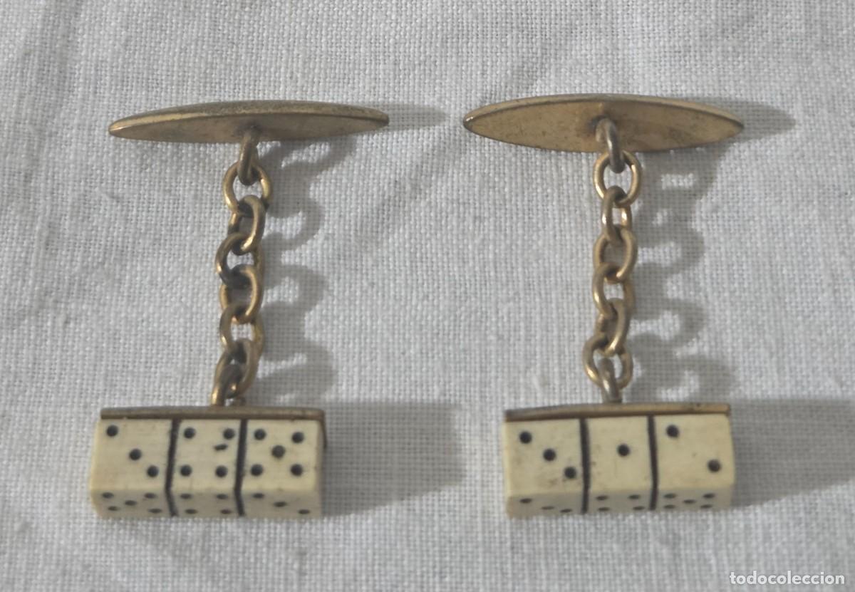 Antig&uuml;edades: Gemelos de dados en hueso - Foto 2