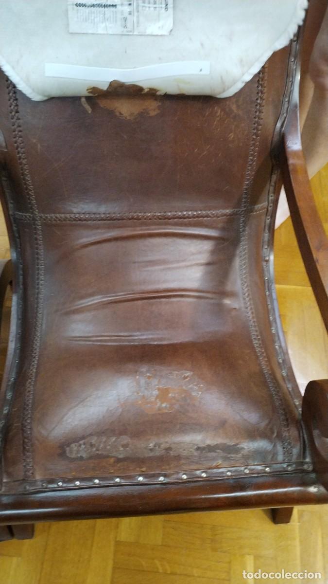 Antig&uuml;edades: Dos sillones de piel - Foto 2