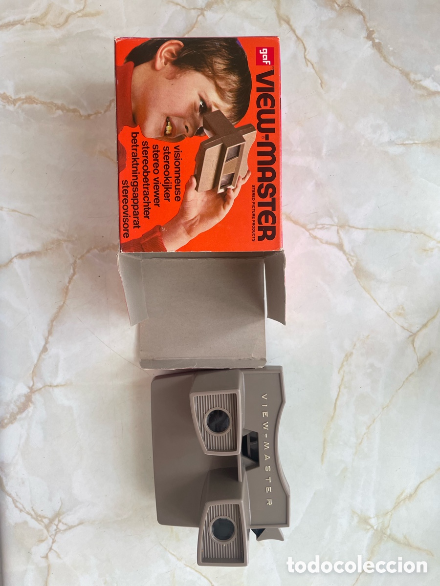 Antig&uuml;edades: View M&aacute;ster y 10 sobres tem&aacute;ticos con discos - Foto 4