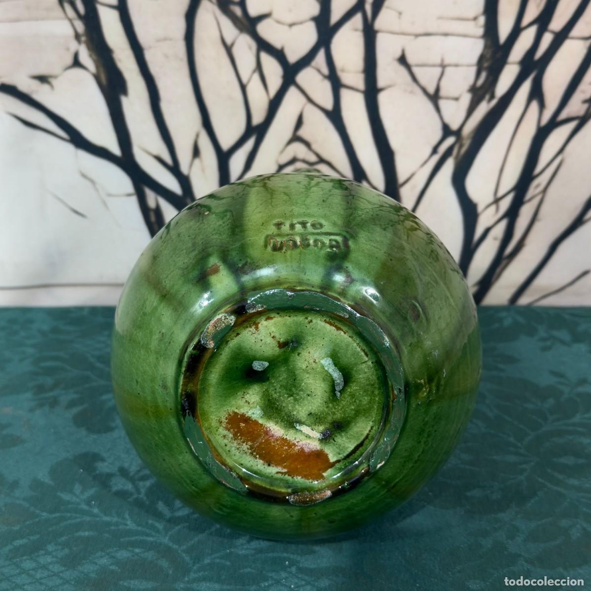 Antig&uuml;edades: ACEITERA FIRMADA TITO &Uacute;BEDA - Foto 4
