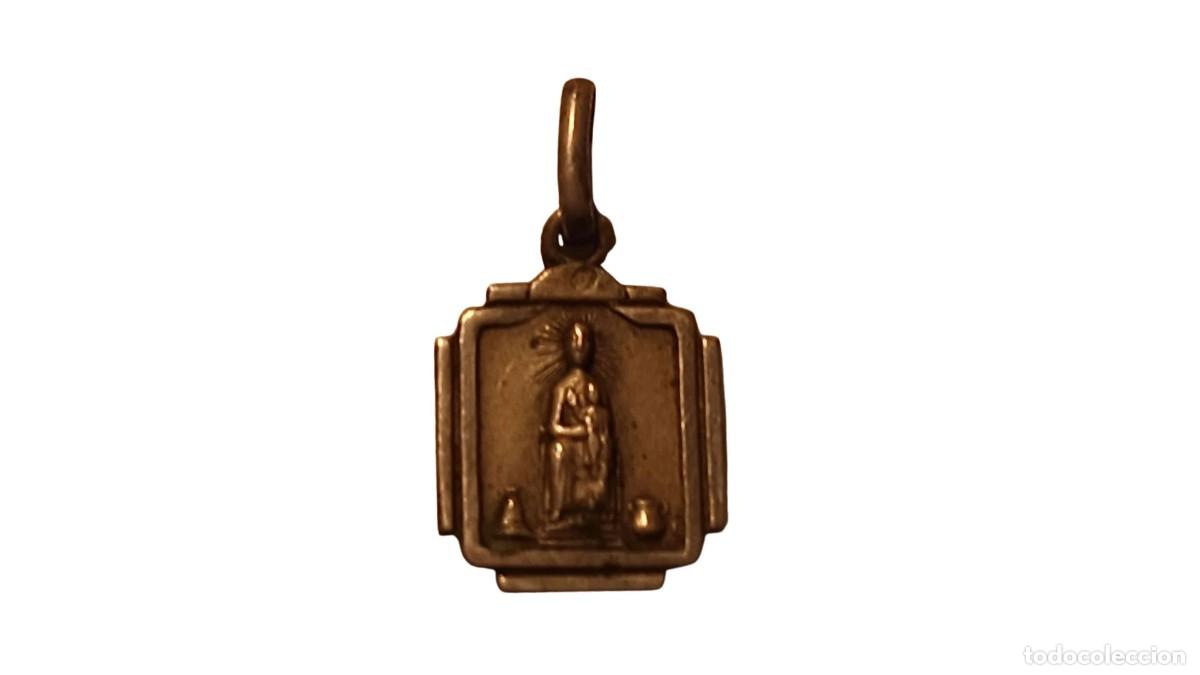 Oggetti Antichi: Medalla Vintage Nostra Se&ntilde;ora de Nuria - Plata