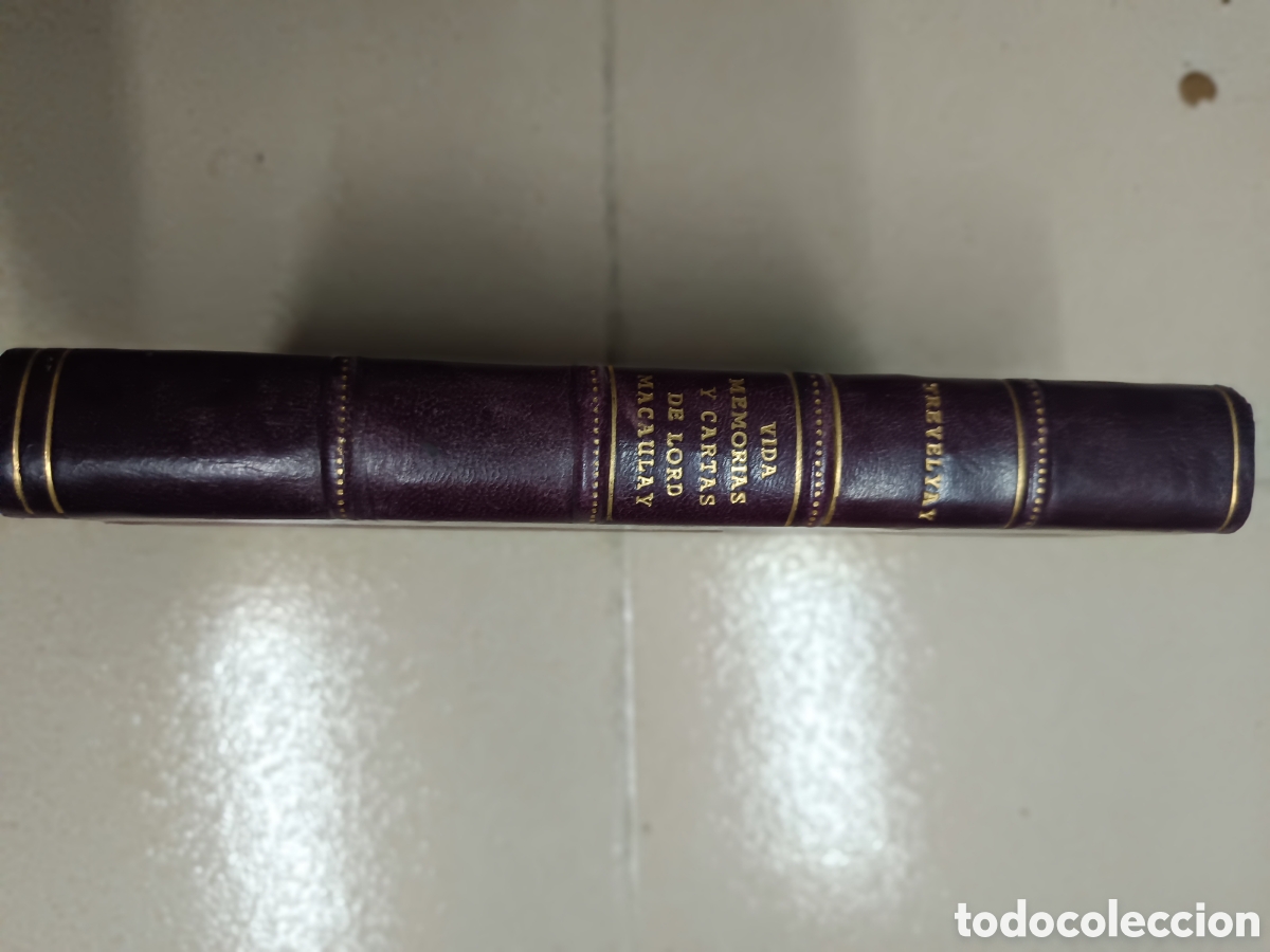 Antig&uuml;edades: Vida y memorias de Lord Macaulay