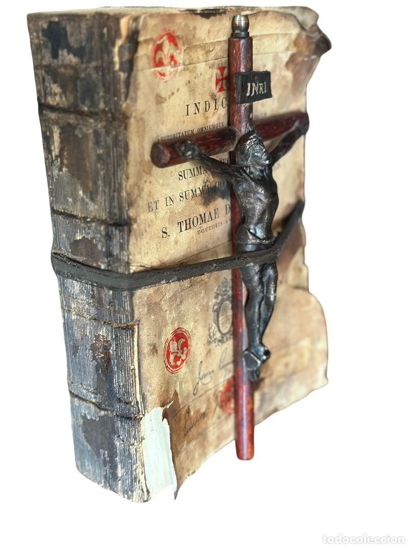 Antig&uuml;edades: RARO Y MISTERIOSO EQUIPO RELIGIOSO FINALES DE 1800 - Foto 4