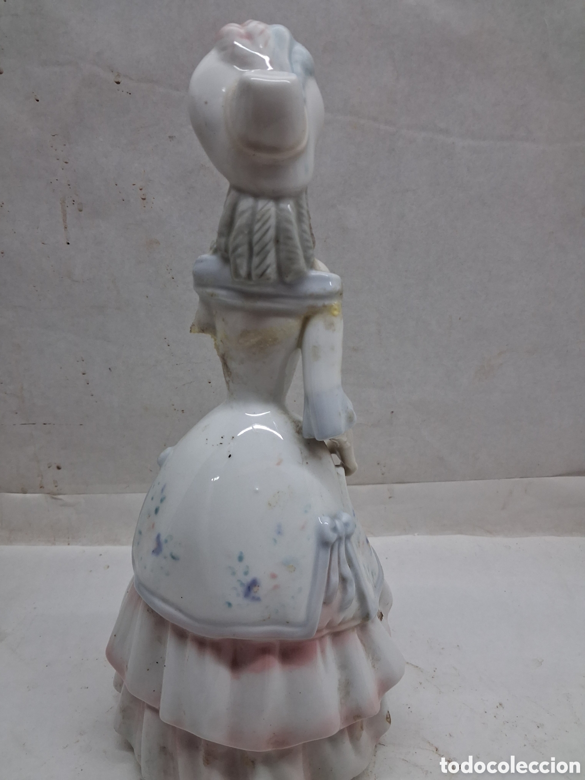 Antig&uuml;edades: dama porcelana tengra - Foto 4