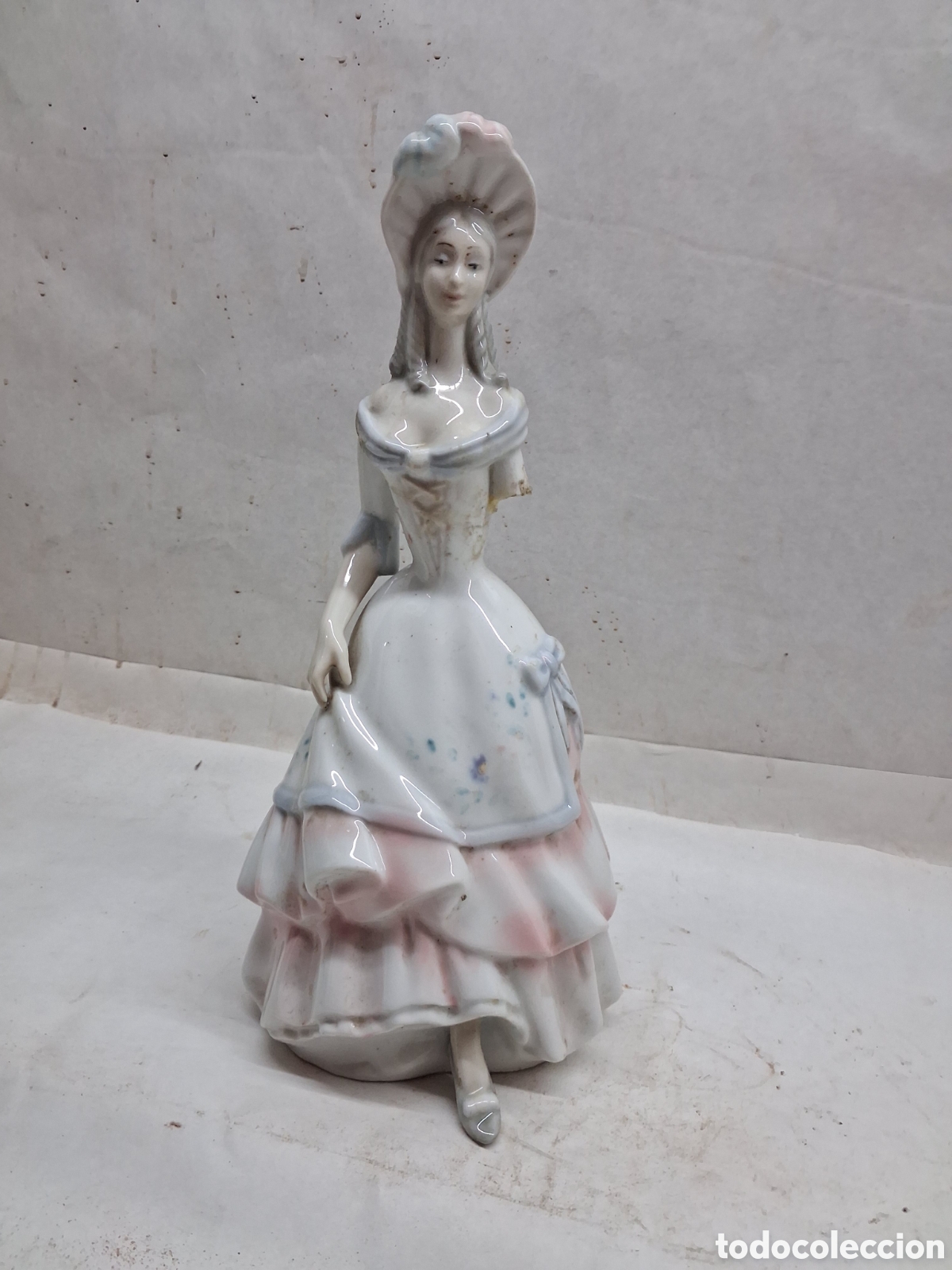 Antig&uuml;edades: dama porcelana tengra - Foto 1