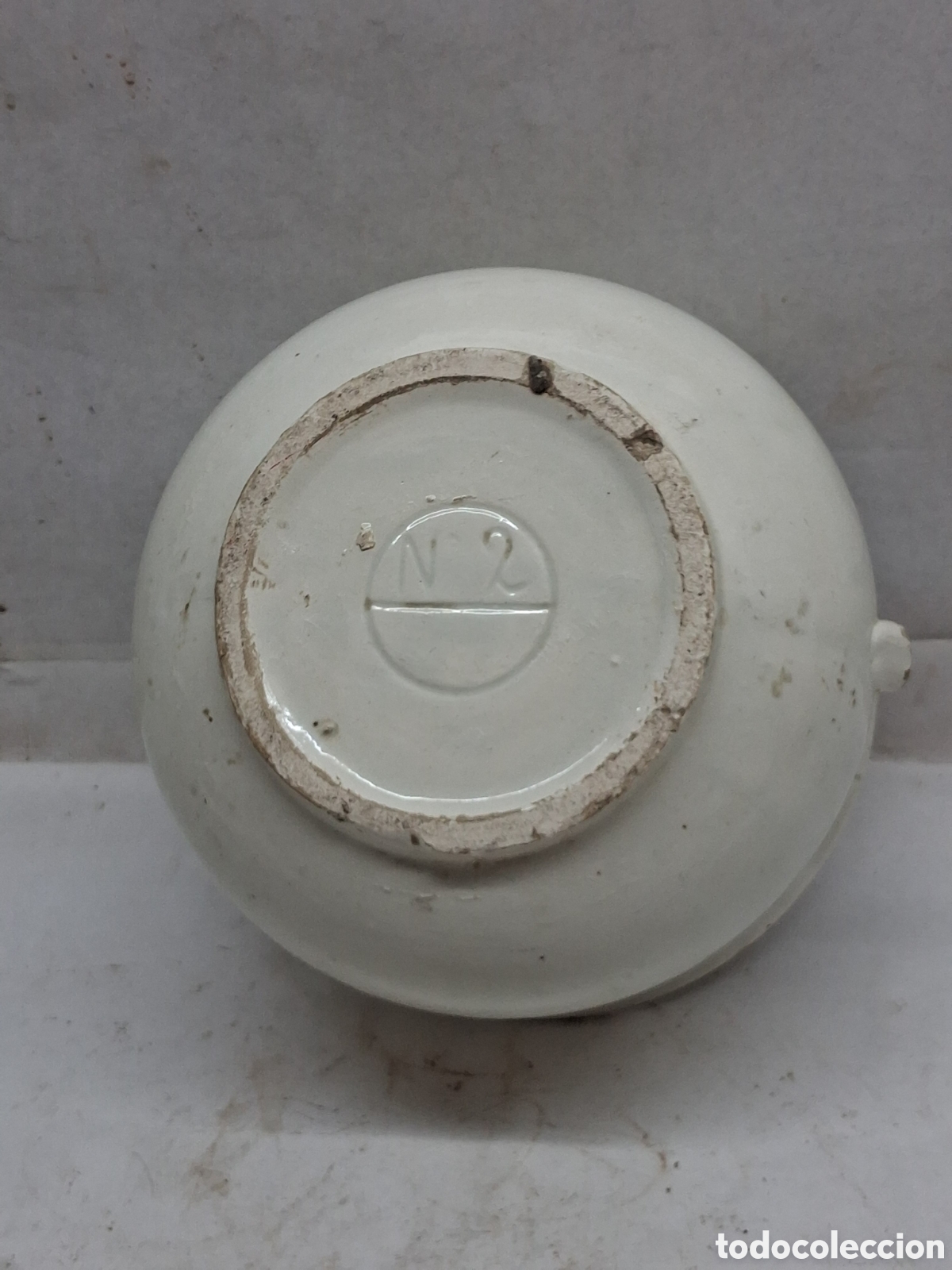 Antig&uuml;edades: orinal porcelana blanca - Foto 5