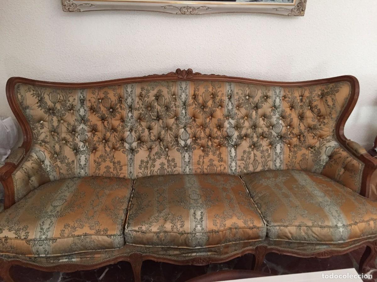 Antig&uuml;edades: DOS BUTACAS Y SOFA COMPA&Ntilde;ERO - Foto 4