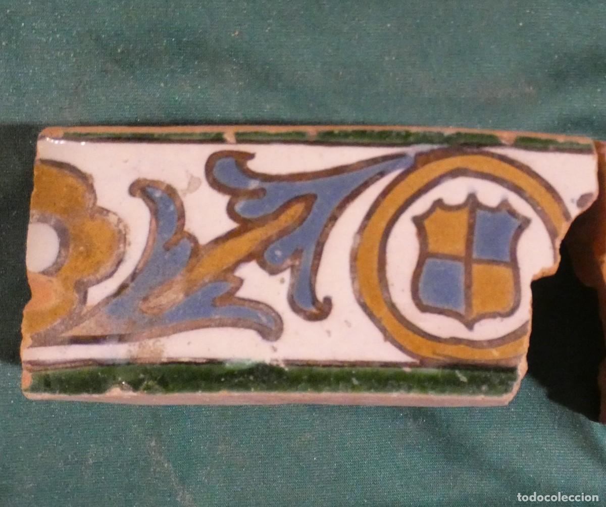 Antiques: Azulejo Espa&ntilde;ol, Toledo Alizar Cuerda seca siglo 16