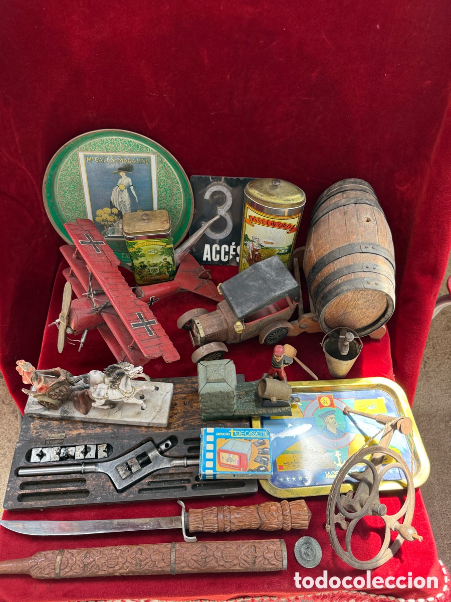Antig&uuml;edades: Gran lote de antiguedades!