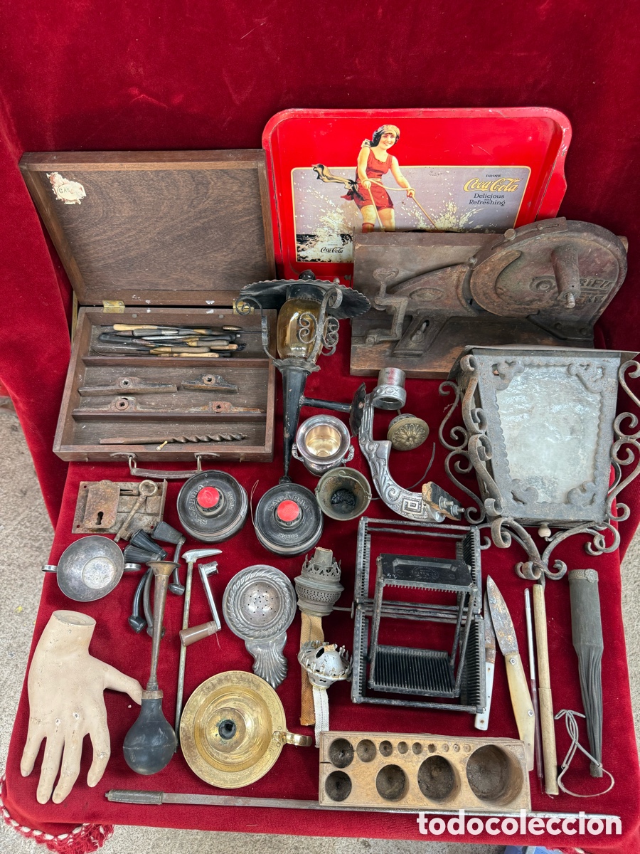 Antig&uuml;edades: Gran lote de antiguedades!